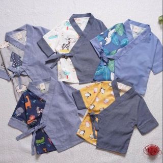 Bộ Yukata cho bé chất cotton Hàn