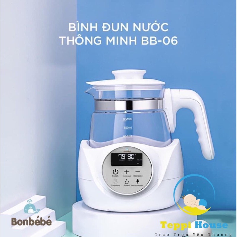 BÌNH ĐUN NƯỚC GIỮ NHIỆT BONBEBE CÓ ĐIỀU KHIỂN