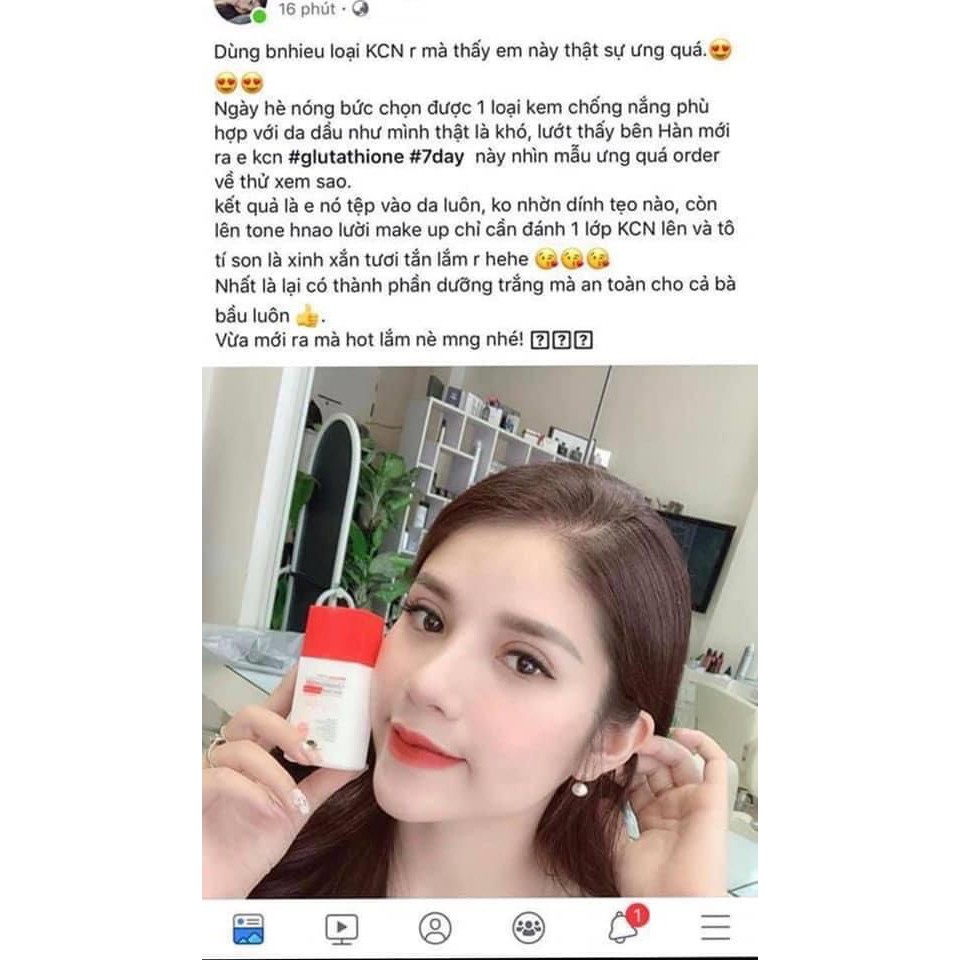 Kem chống nắng 💖FREESHIP💖Kem chống nắng Glutathione UV Skin Save Angel’s Liquid HALI0OOO Cao Cấp | BigBuy360 - bigbuy360.vn