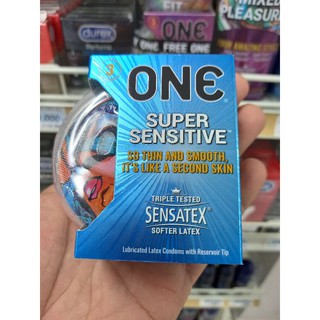 Bao Cao Su ONE SUPER SENSITIVE (Hộp 3 Cái)