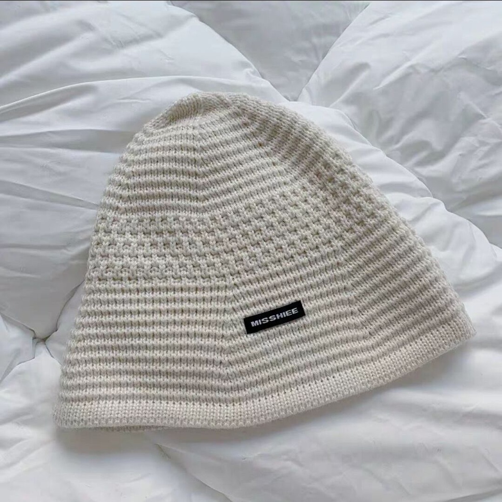 Nón Tai Bèo Đan Len Thời Trang Nữ Tính