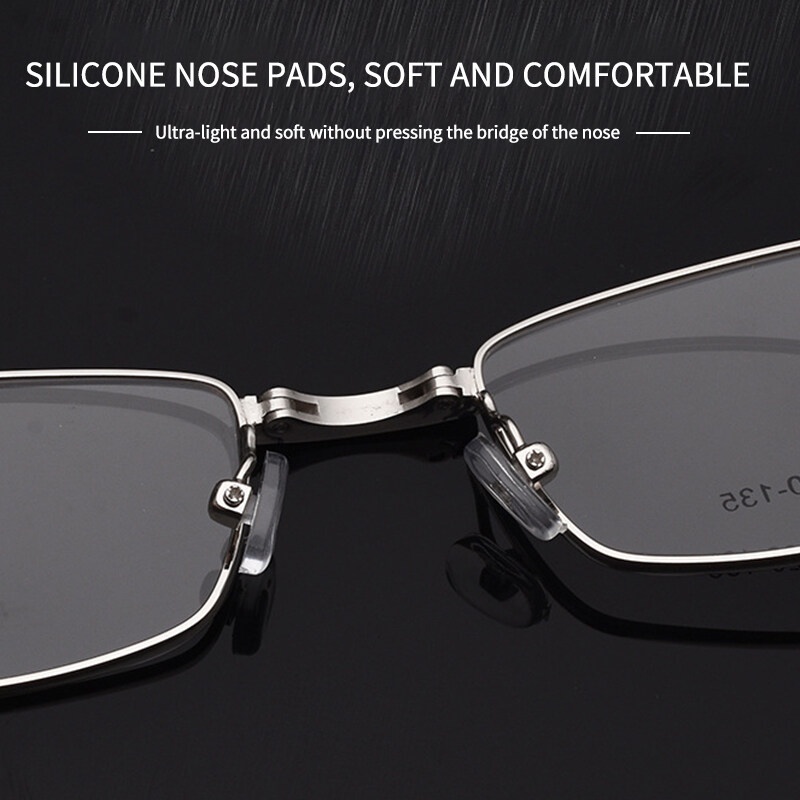 Mắt Kính Đọc Sách Gập Đôi Đa Năng PTQ Chống Ánh Sáng Xanh Dương Thay Đổi Màu Sắc Dành Cho Nam Và Nữ