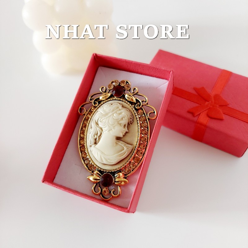 Cài áo vest thời trang, ghim cài áo cho nữ Nhat Store