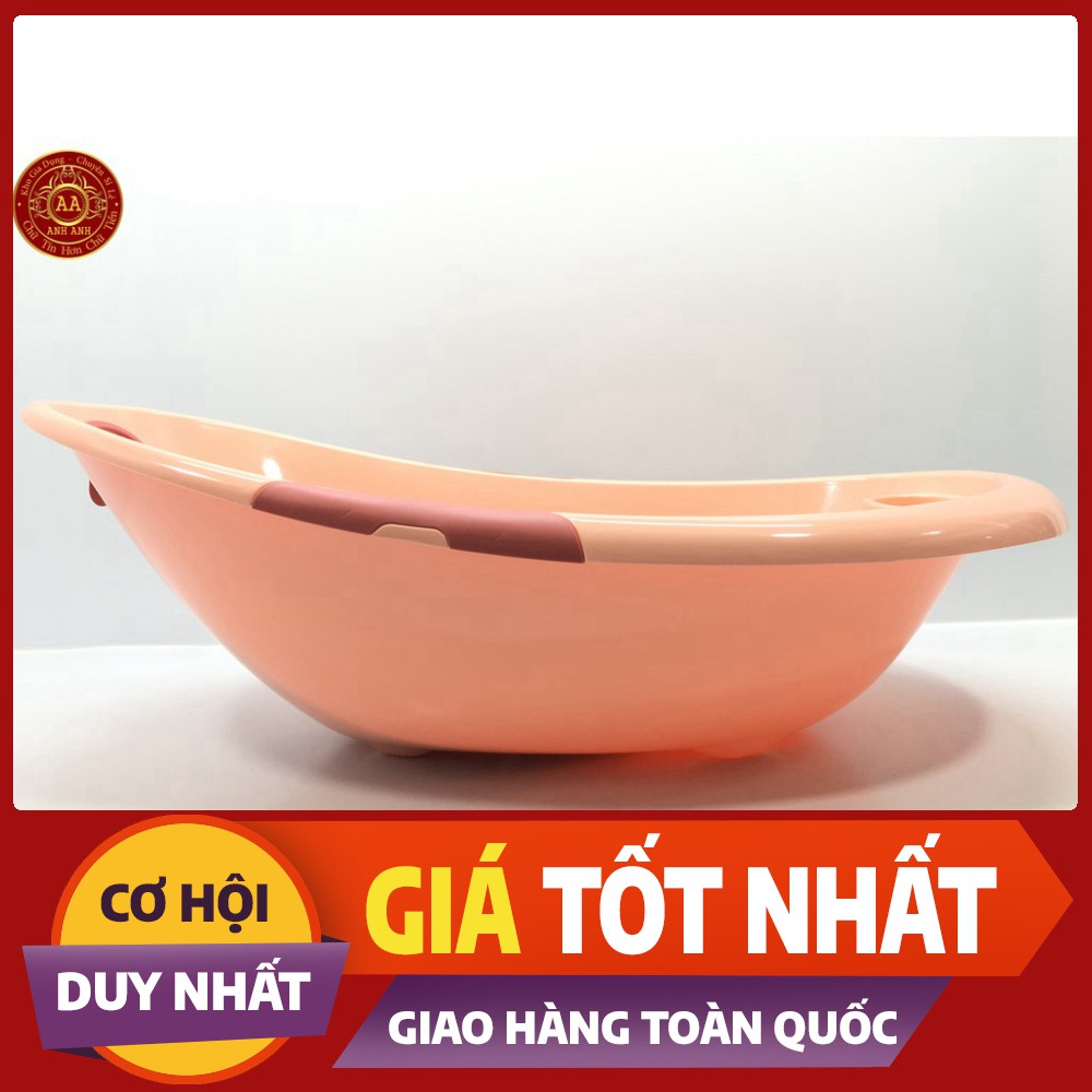 {Rẻ Vô Địch} Chậu tắm elip có giá đỡ Việt Nhật 2202