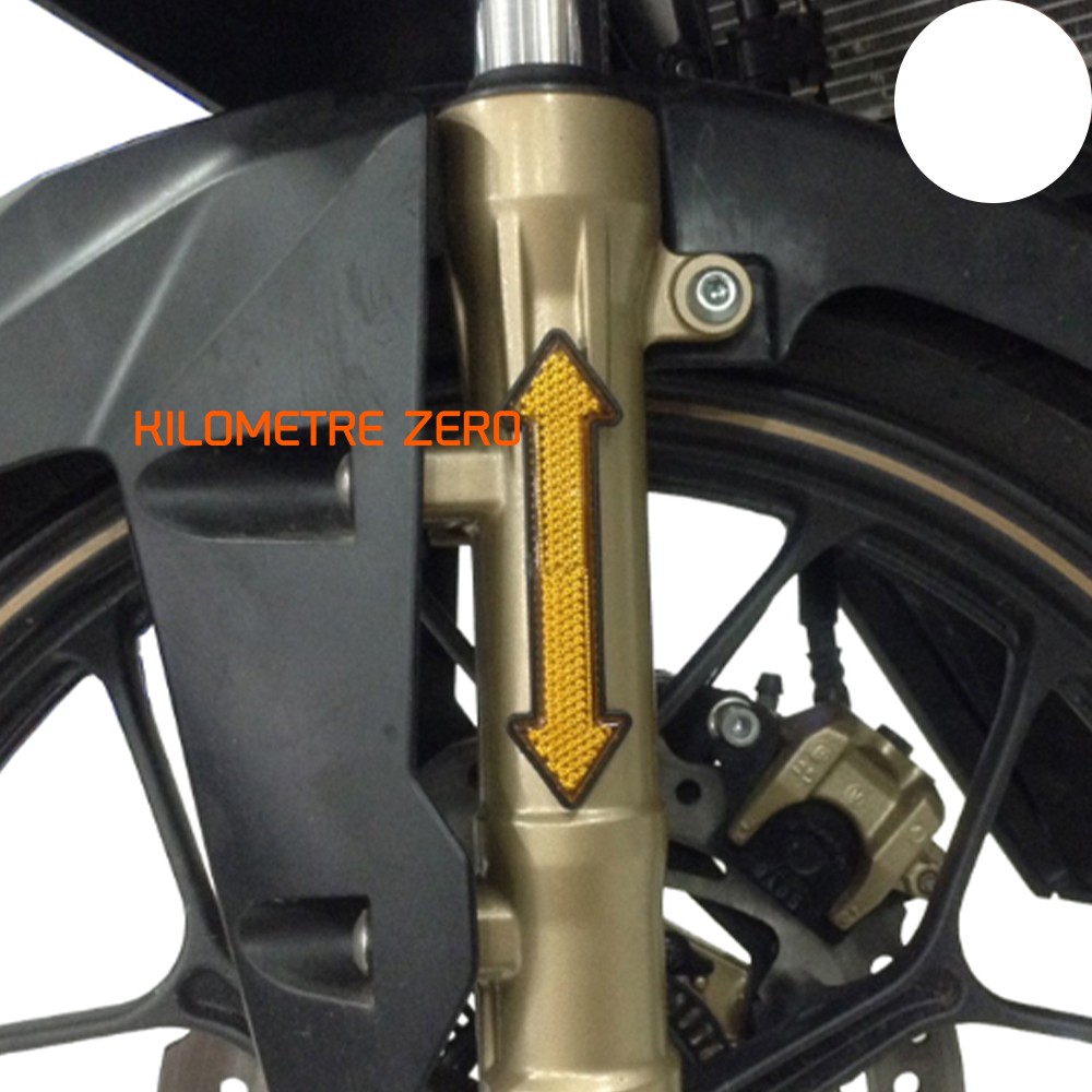 [CHÍNH HÃNG] Mắt Mèo Phản Quang Dành Cho Honda Vario MŨI TÊN Dán Chân Phuộc Trước | Bộ 02 Cái