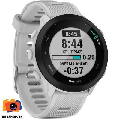 Đồng hồ thể thao Garmin Forerunner 55 | Trắng | Chính hãng FPT