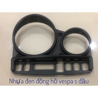 Nhựa đen đồng hồ Vespa S đời đầu