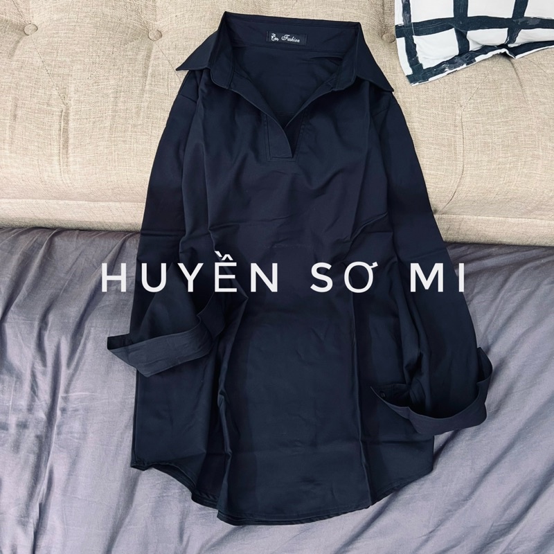 Sơ Mi Màu - Sơ Mi Đen - Sơ Mi Tay dài có bigsize đến 95kg