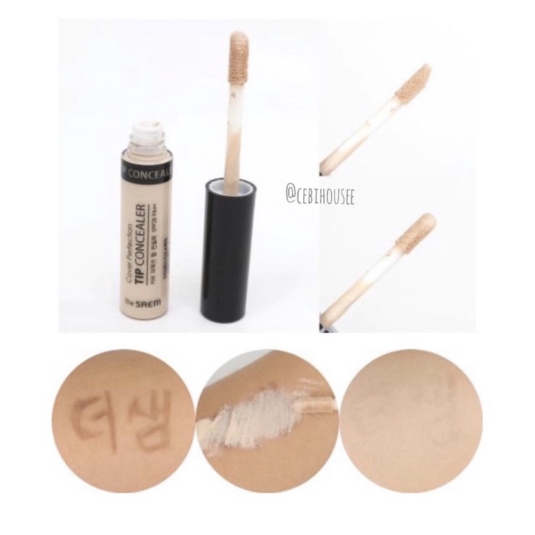 CHE KHUYẾT ĐIỂM The S.AE.M Cover Perfection Tip Concealer SPF28/ PA++