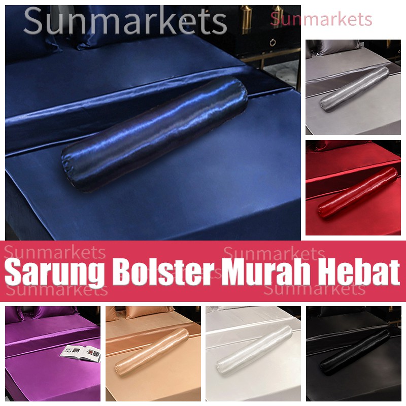 Vỏ gối ôm bằng lụa dài 35 * 105cm/ 45*65cm Áo gối lụa băng đặc biệt mát mẻ 15 màu sắc để lựa chọn áo gối có thể giặt được áo gối mềm | BigBuy360 - bigbuy360.vn