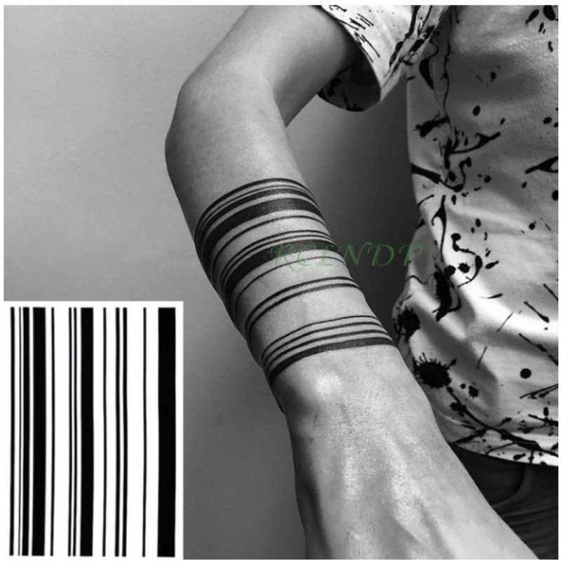 Hình xăm sọc đen đặc biệt MX1287 size 15x21cm. Boss tatoo - xăm dán tạm thời