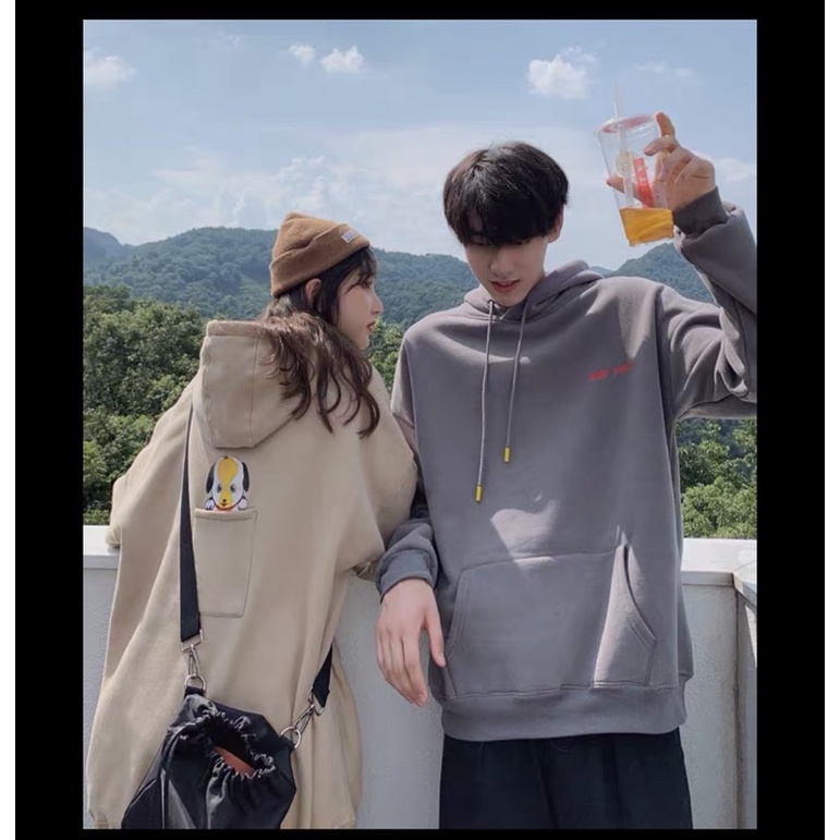 Áo hôddie túi của chú chó