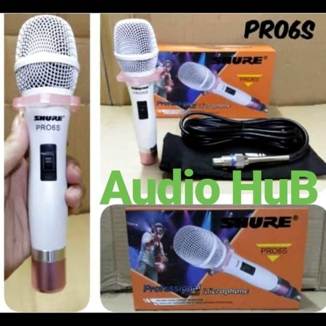 Dây Cáp Micro Shure Pro6s Pro 6s Bonus Kèm Ví Đựng