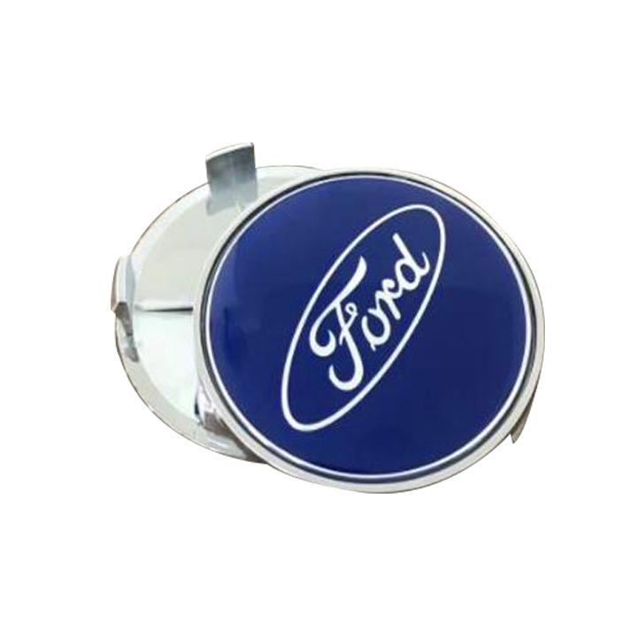 Logo chụp mâm, ốp lazang bánh xe ô tô cao cấp Ford - Đường kính 68MM