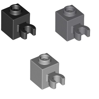 Đồ chơi xếp hình Lego Gạch lẻ Brick, Modified 1 x 1 with Open O Clip - Hollow Stud