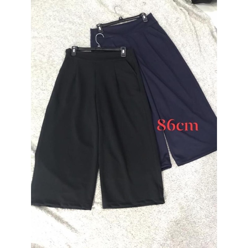 BIG SIZE THIẾT KẾ 60-100KG] SỈ Quần culottes 60-100kg cạp cao trên rốn 4cm