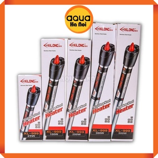 Sưởi bể cá XILONG XL-999/ L399 25w/50w/100w/200w - Sưởi inox chống vỡ giữ ấm nước hồ cá thủy sinh