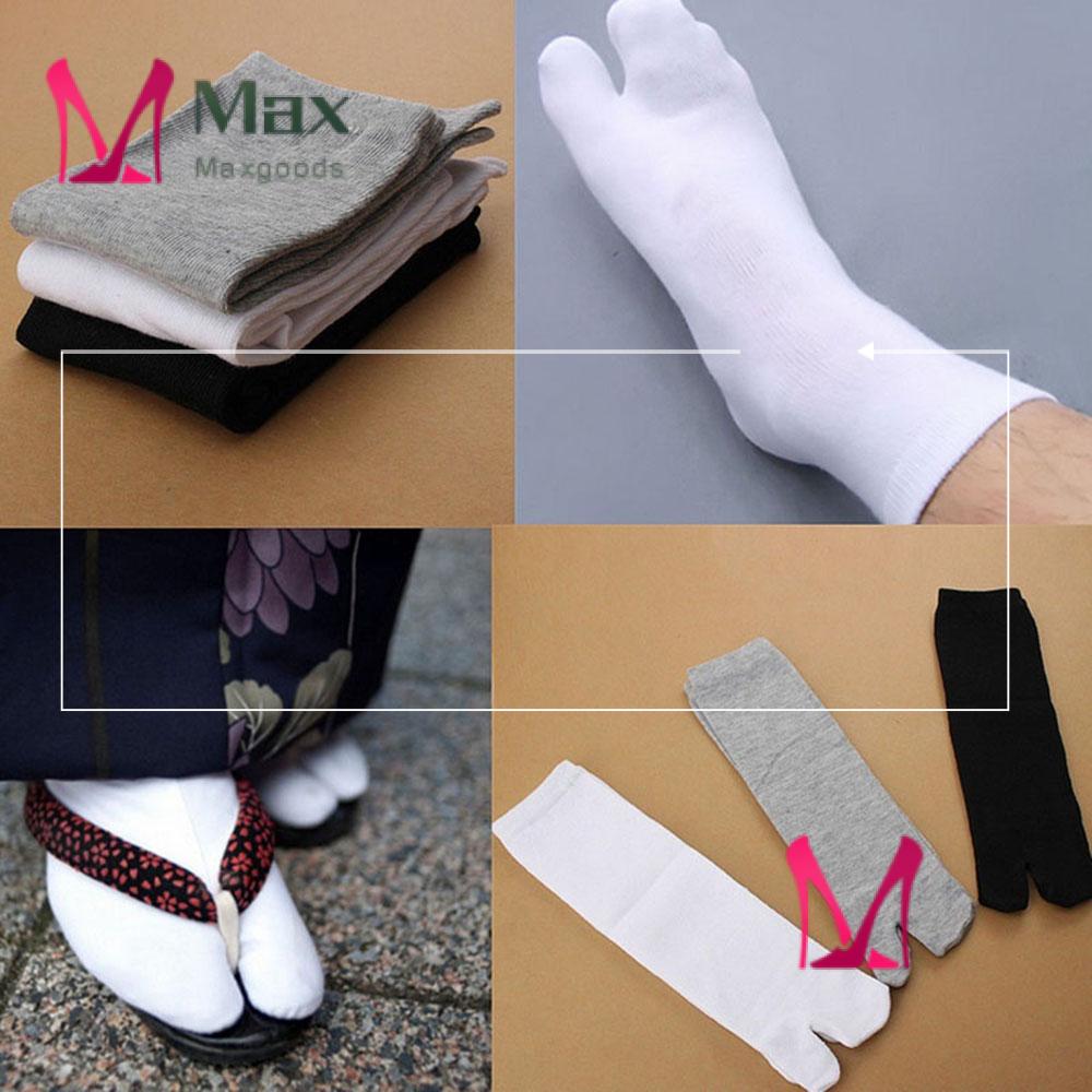 Vớ xỏ 2 ngón nhiều màu sắc phong cách Kimono Nhật Bản dành cho unisex