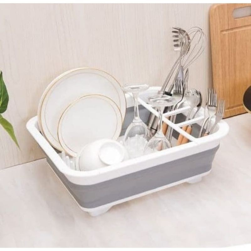 Giá Úp Chén Dĩa Có Thể Gấp Gọn Tiện Dụng Cho Nhà Bếp | BigBuy360 - bigbuy360.vn