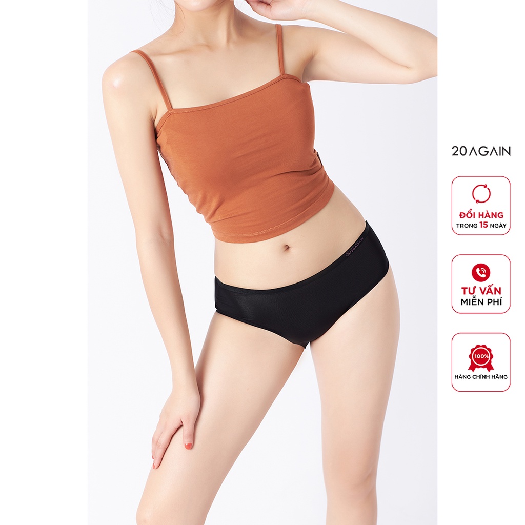 Quần lót nữ kháng khuẩn không đường may 20AGAIN, chất thun cao cấp, sexy QUA0017