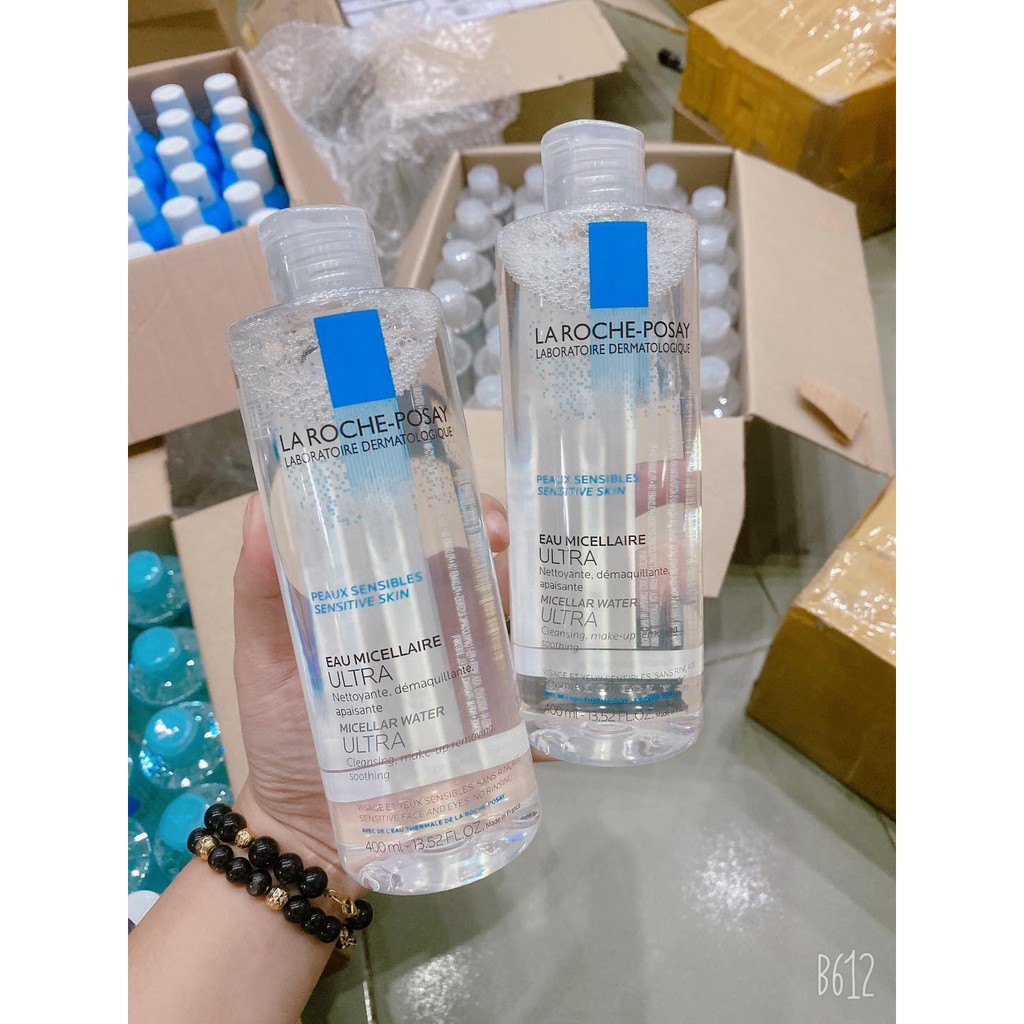 Nước Tẩy Trang Cho Da Nhạy Cảm, Da Dầu La Roche-Posay Micellar Water Ultra 400ml