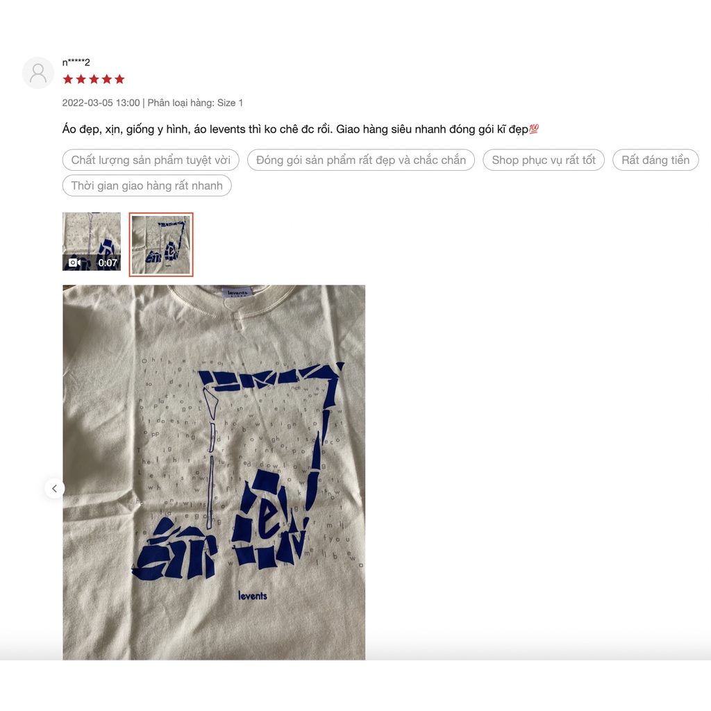 Áo thun LEVENTS Musik/ Cream local brand