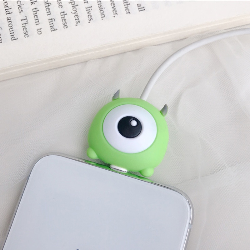 Phụ Kiện Bảo Vệ Dây Cáp Sạc Tai Nghe usb Hình Động Vật Dễ Thương