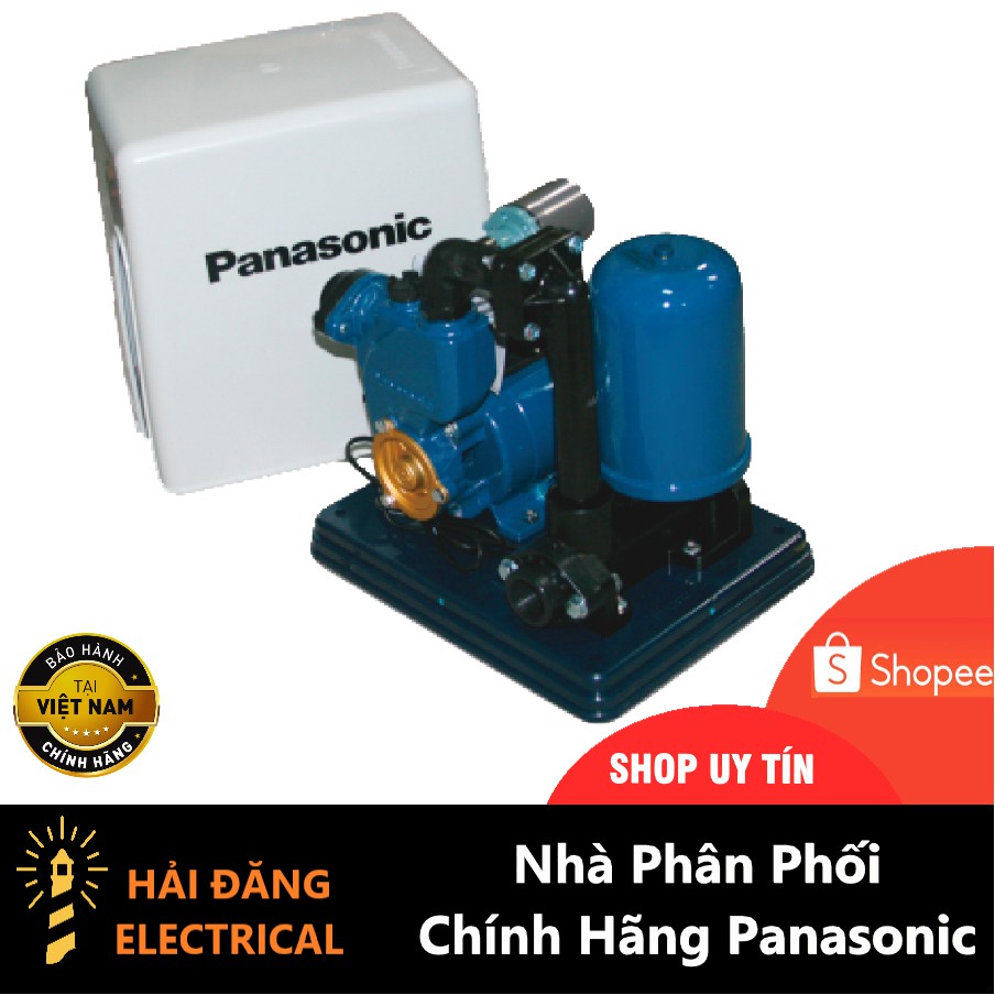 Máy bơm Tăng Áp Có nắp chụp Panasonic - A-130JACK - Công suất 125W - Nhập khẩu Indonesia - Bảo hành chính hãng 12 Tháng