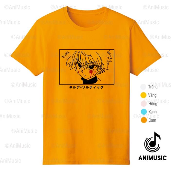 XẢ KHO Áo thun Hunter x Hunter Killua Zoldyck ngắn tay