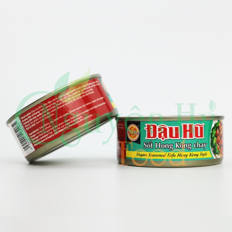 Đậu Hủ Sốt Hong Kong Chay Âu Lạc_150g (Đồ hộp chay Âu Lạc _ Thực phẩm chay)