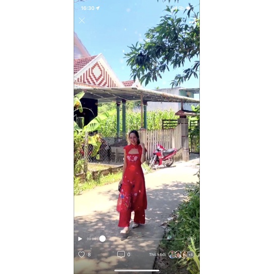 Tl set áo dài Monoco siêu sang
