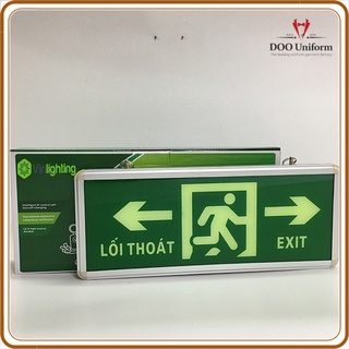 Thiết bị phòng cháy chữa cháy - đèn exit chỉ dẫn thoát hiểm hai bên den-th-07
