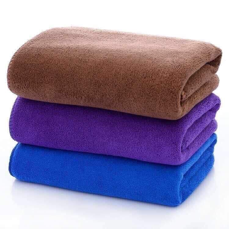 Khăn trải giường Tinh Dầu Xanh chất liệu Microfiber dành cho spa, salon tóc cao cấp siêu mềm, dày dặn thấm hút nước