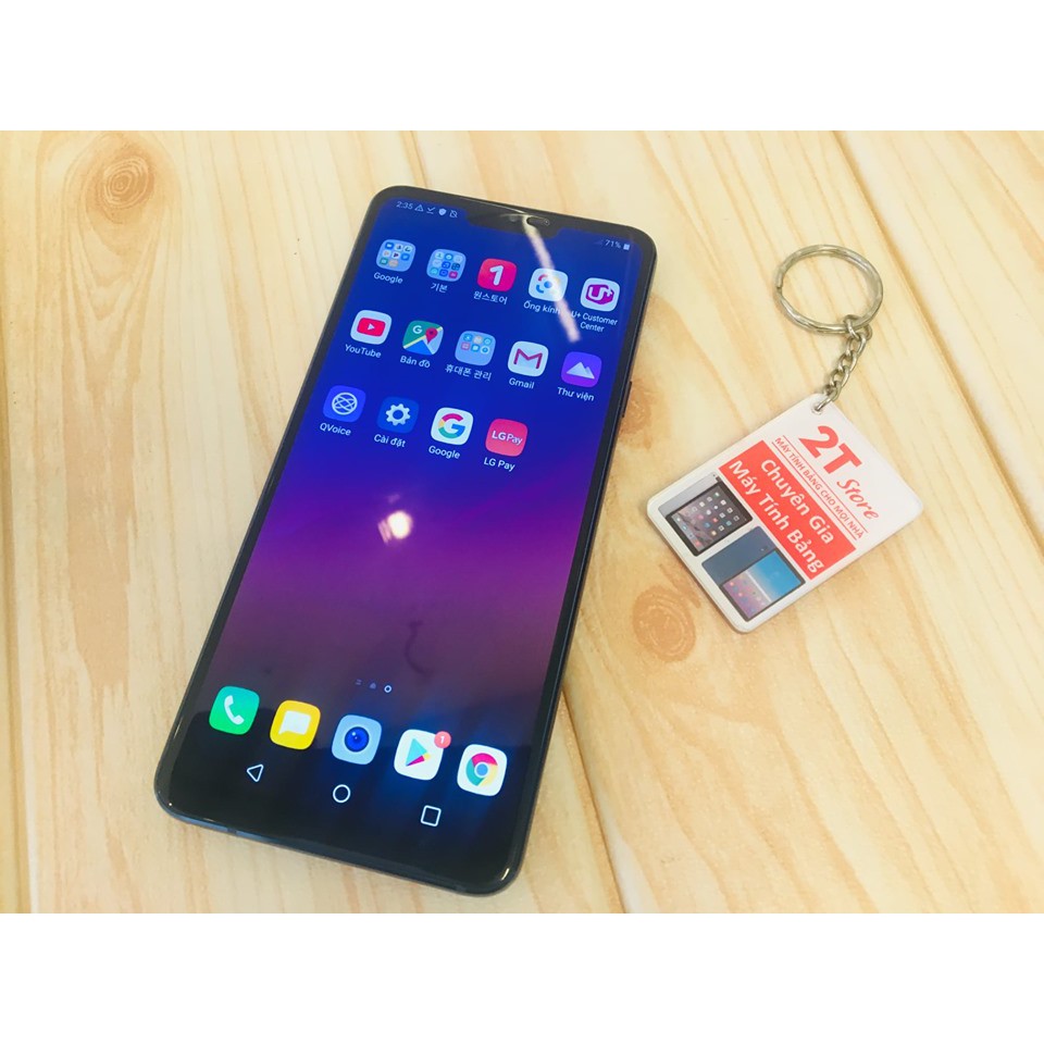 Điện thoại LG G7 Fullbox, tặng sạc nhanh ThinQ màn tai thỏ, Chip Snap 845