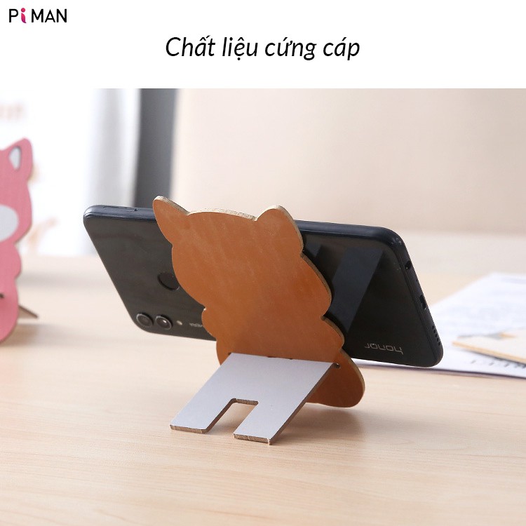 Giá đỡ điện thoại hình mèo may mắn hàng loại 1 PK08 Piman | BigBuy360 - bigbuy360.vn