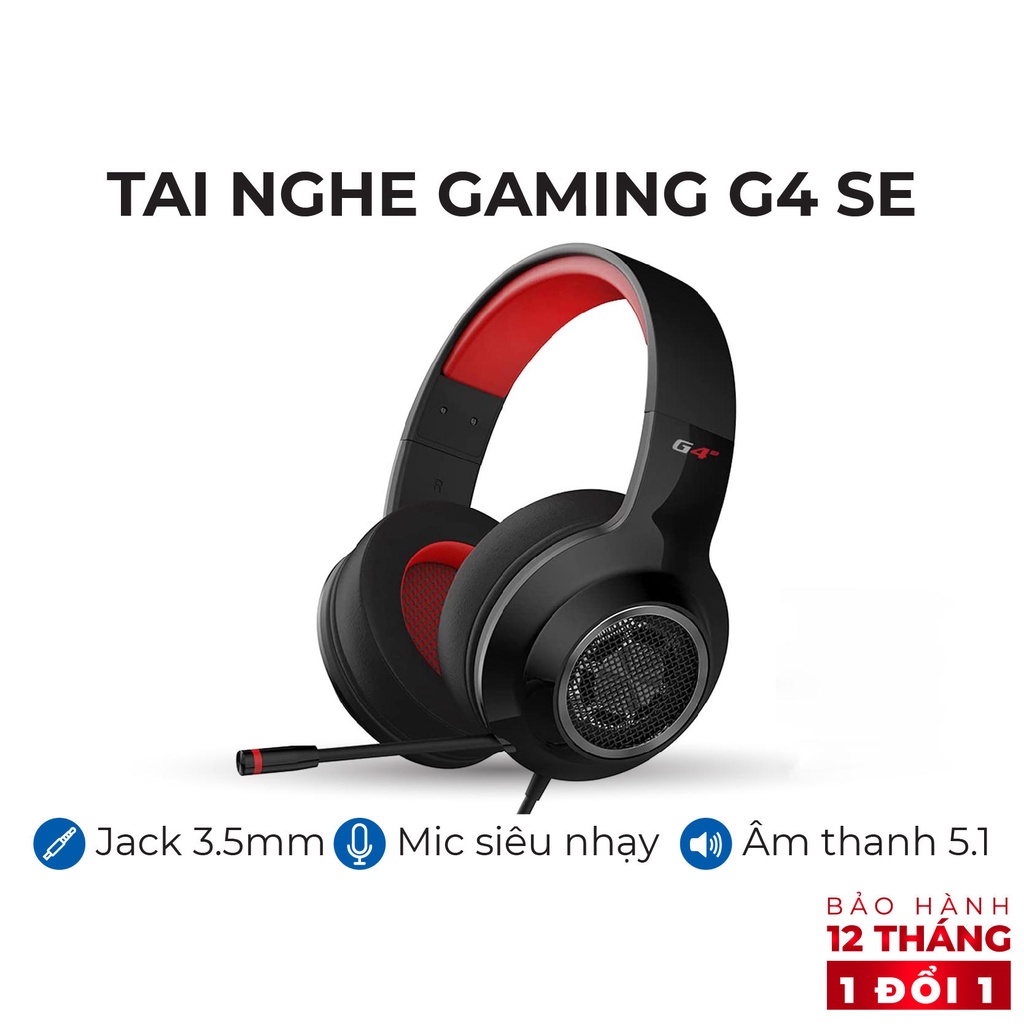 Tai nghe gaming âm thanh 5.1 EDIFIER G4 SE Kèm Mic đàm thoại Khử tiếng ồn