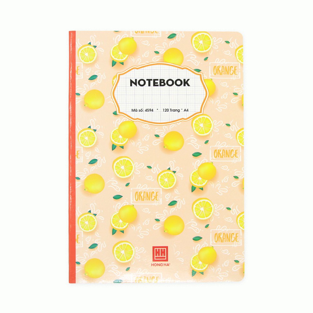 Sổ 4 ô ly 120 trang khổ A4 Notebook Hồng Hà - MS: 4594