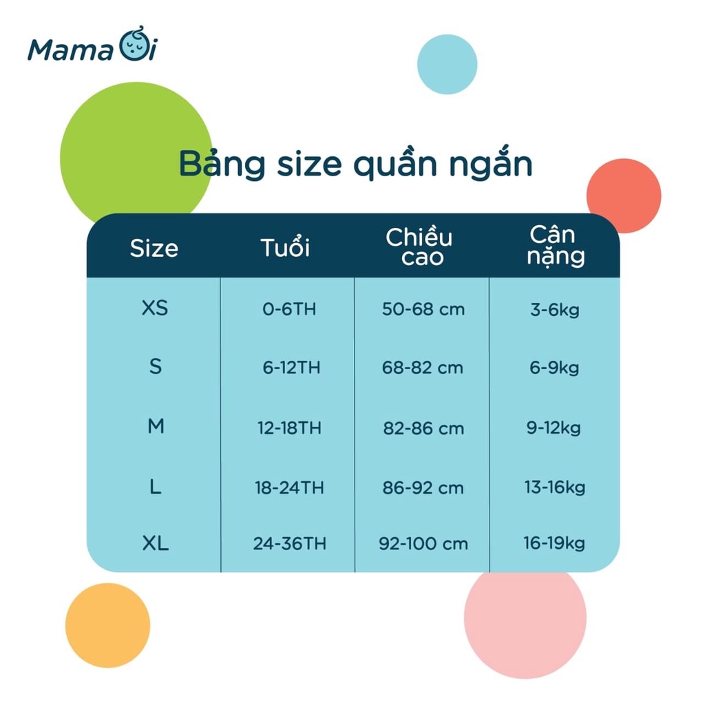 Q38 Quần đùi bé trai bé gái vải Kaki thun co giãn 4 chiều an toàn cho bé 0-3 tuổi của Mama Ơi - Thời trang cho bé