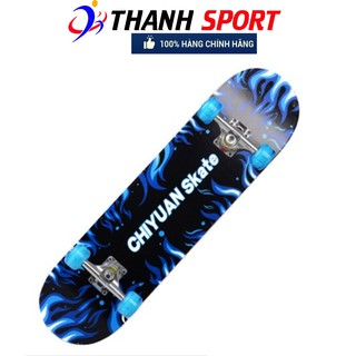 [HÀNG ĐẸP] Ván Trượt Skateboard Thể Thao Chất Liệu Gỗ Phong Ép Cao Cấp 7 Lớp Mặt Nhám, Bánh Xe Phát Sáng Nhiều Màu