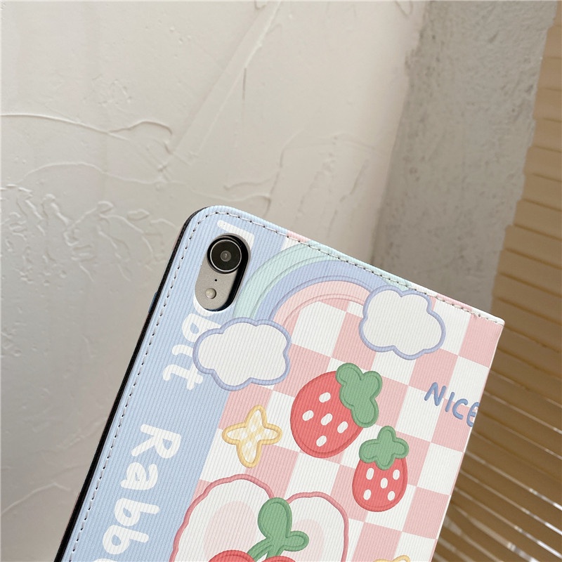 Ốp Lưng Da Gập Chống Sốc Cho iPad Mini 1 2 3 4 5 6 Pro Air 4th 5th 6th 7th 8th 7.9&quot; 9.7&quot; 10.2&quot; 10.9&quot; 11&quot; 2019 2020 2021