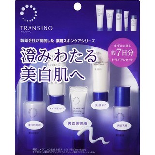 (NỘI ĐỊA) SET TRANSINO 5 MÓN SIZE MINI DÙNG THỬ