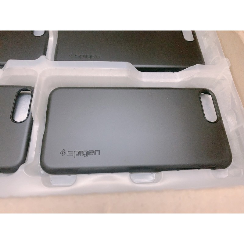 Chính hãng không hộp - Ốp lưng Spigen Thin Fit cho Iphone 7 Plus/ 8 Plus