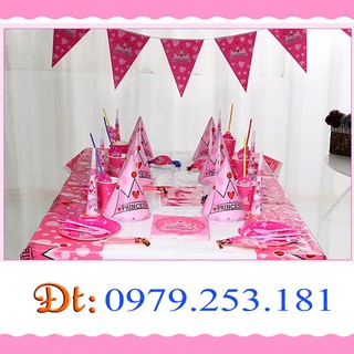 SET trang trí để bàn 13 món - Princess ( Công chúa )