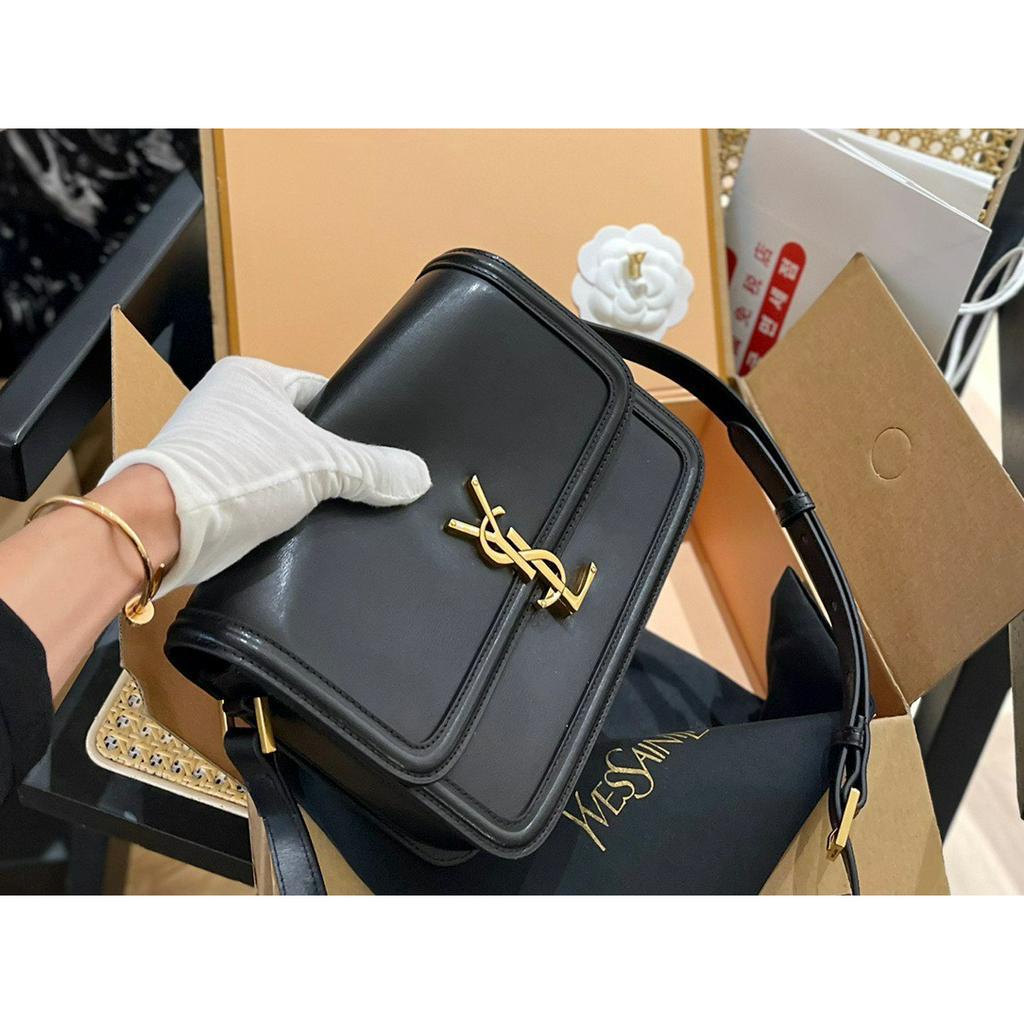 Túi Saint Laurent Solferino Medium Satchel 3 Ngăn Size 24 Da Thật Full Box