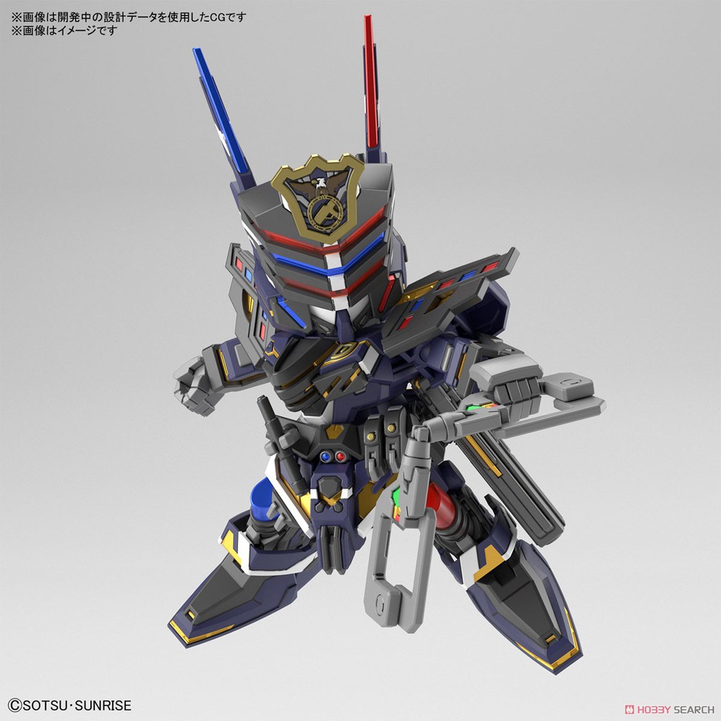 Mô hình Gundam SD World Heroes Sergeant Verde Buster Gundam
