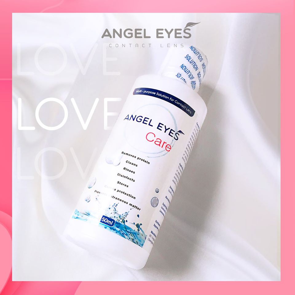 nước ngâm lens Angel eyes 150ml - Angel eyes contact lens Hà Nội