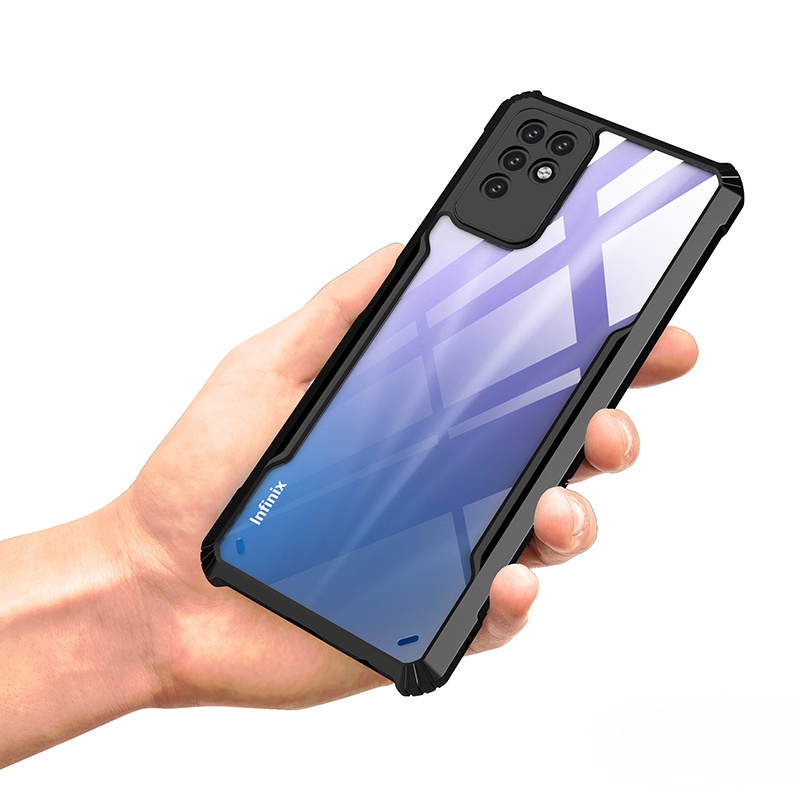 Airbag Case Infinix Note 11 Pro Note 10 8 HOT 10S 10T 10i 11S Hot 10 Play Casing Transparent Shockproof Cover