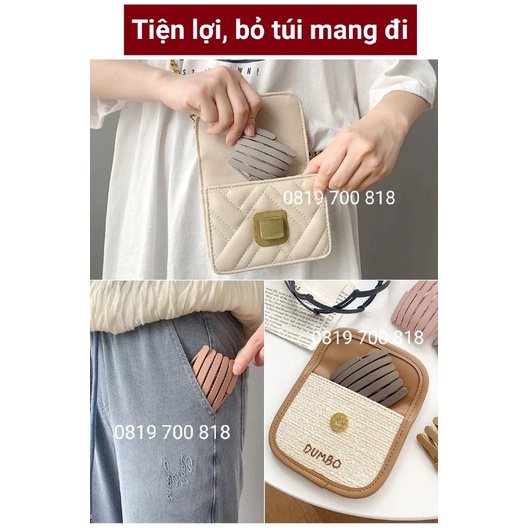 Băng đô, bờm cài tóc nhựa dẻo gấp gọn thời trang màu pastel xinh xắn