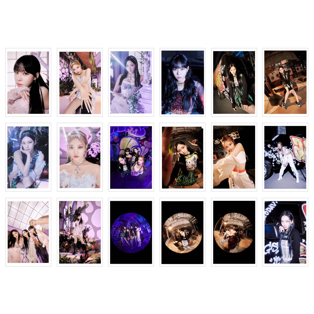 [Ép Lụa] Lomo Card Ảnh 18 ảnh AESPA - Dreams Come True