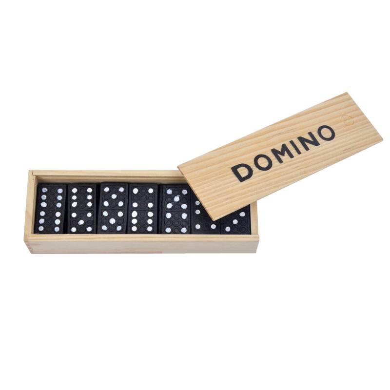 Bộ Đồ Chơi Domino 28 Món Bằng Gỗ